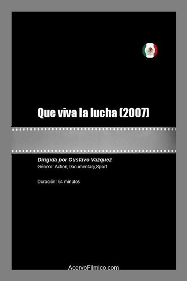Que viva la lucha