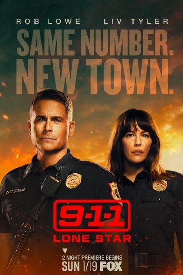 9-1-1: Lone Star Saison 1 Affiche 9-1-1: Lone Star Saison 1