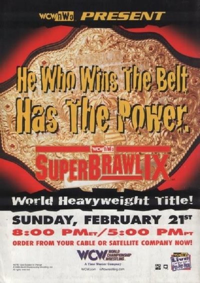 WCW SuperBrawl IX Poster