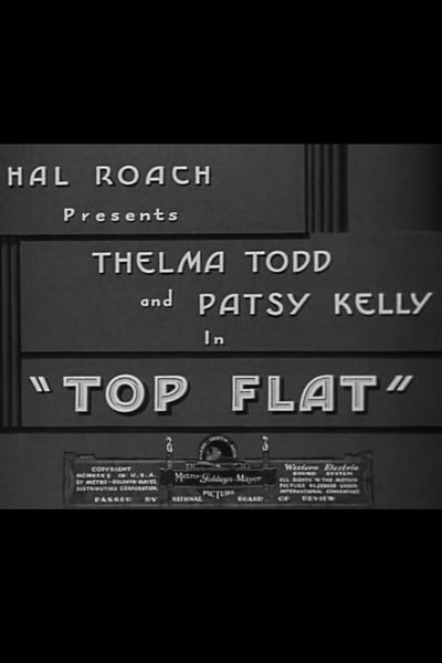 Top Flat Poster