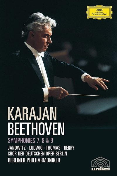 Karajan: Beethoven - Symphonies 7, 8 & 9 Poster