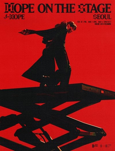 J-hope Tour 'HOPE ON THE STAGE' in SEOUL Day 1 Poster