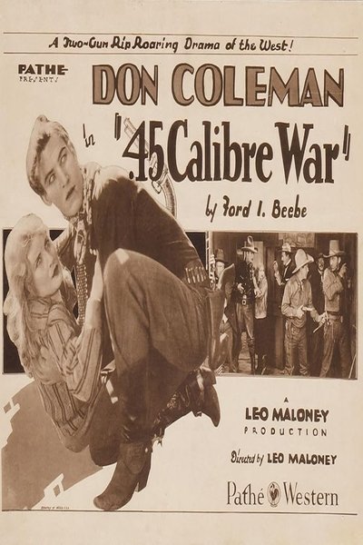 .45 Calibre War Poster