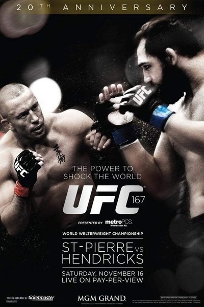 UFC 167: St-Pierre vs. Hendricks Poster