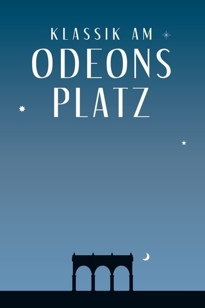 Klassik am Odeonsplatz 2023 - Lang Lang Poster