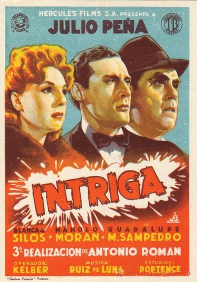 Intriga Poster