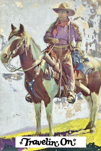 Travelin' On Poster