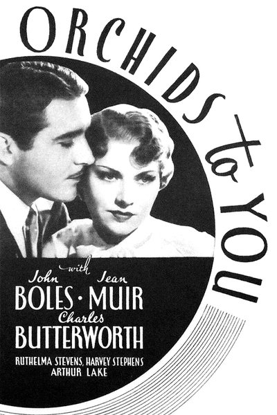 Orchids to You Poster