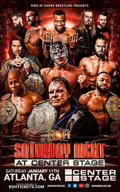 ROH: Saturday Night at Center Stage Poster