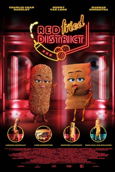 Red Fried District Poster