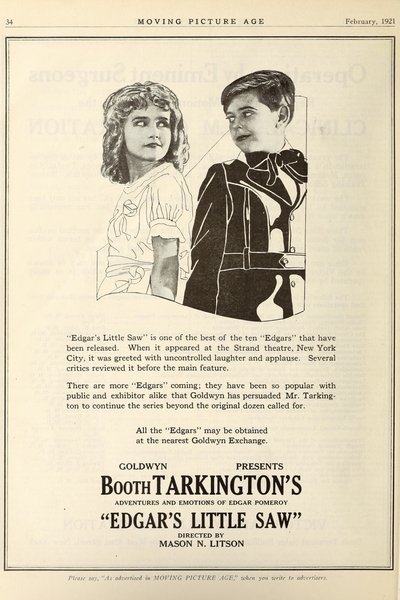 Edgar's Little Saw Poster
