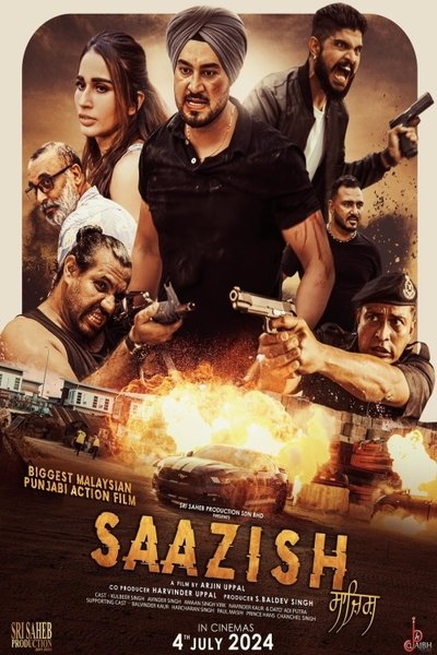 Saazish Poster