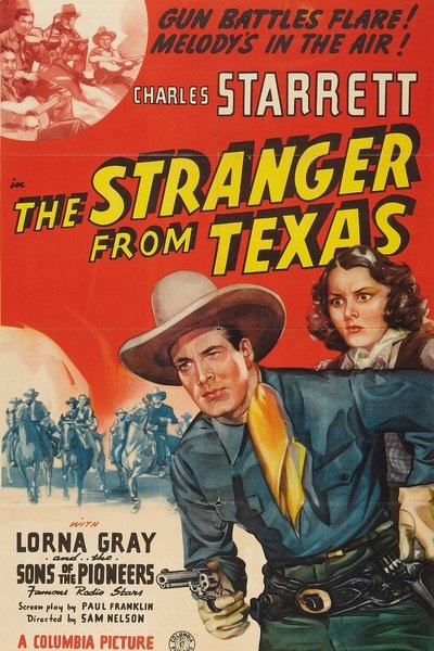 The Stranger from Texas Poster