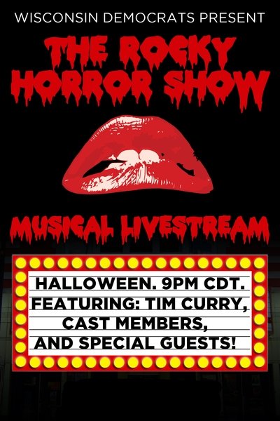 The Rocky Horror Musical Live Stream Poster