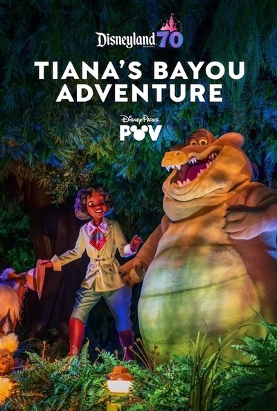 Tiana's Bayou Adventure | Disneyland Resort Poster