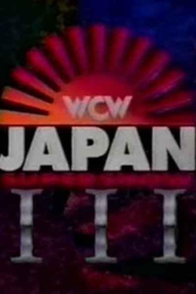 WCW/New Japan Supershow III Poster