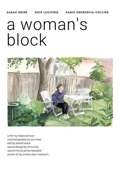 A Woman's Block Poster