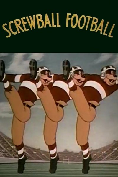 Screwball Football Poster