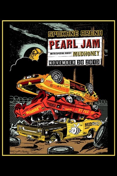 Pearl Jam: Spokane 2013 Poster