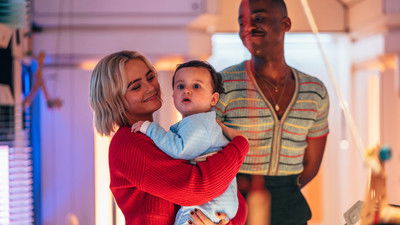 Bebés espaciales poster