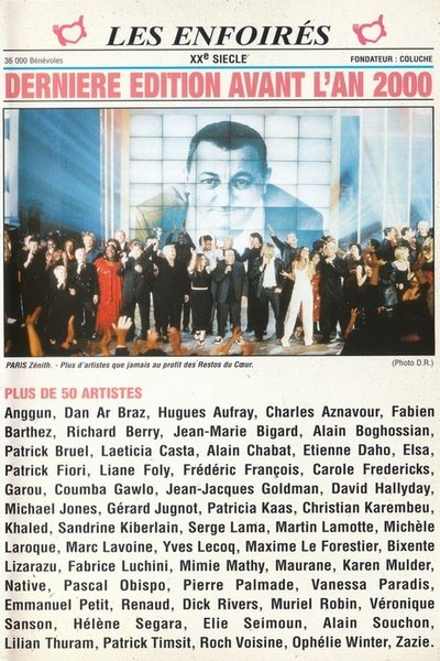 Les Enfoirés 1999 - Dernière édition avant l'an 2000 Poster