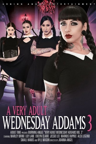 A Very Adult Wednesday Addams 3 Poster