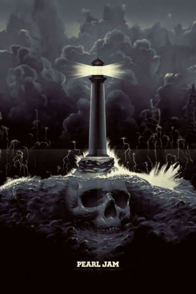 Pearl Jam: Lincoln 2014 Poster