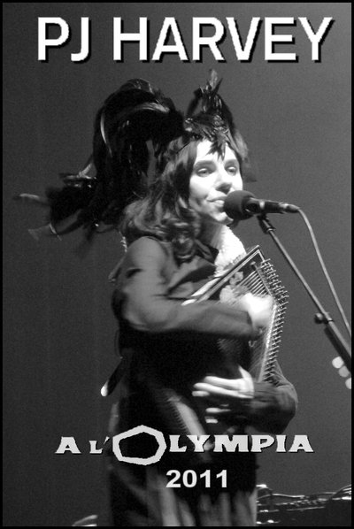 PJ Harvey in Concert - Paris 2011 Poster