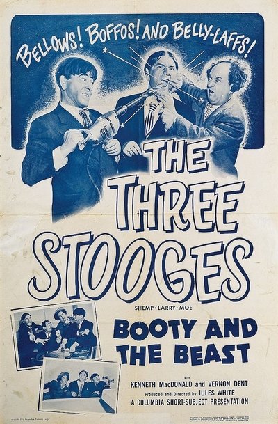 Booty and the Beast Poster