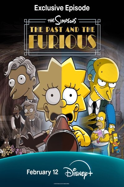 The Simpsons: The Past and the Furious Poster