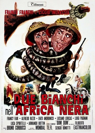 Two Whites in Dark Africa Poster