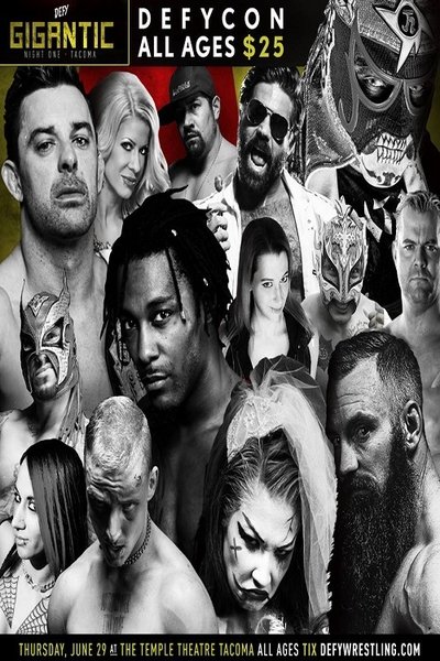 DEFY4 Gigantic - Tag 1 Poster