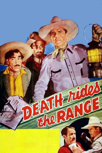 Death Rides the Range Poster