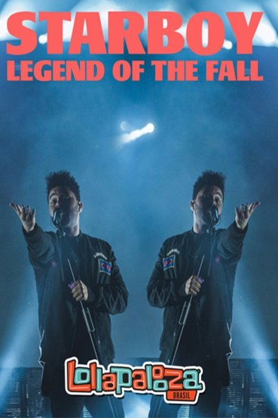 The Weeknd: Lollapalooza Brazil Poster