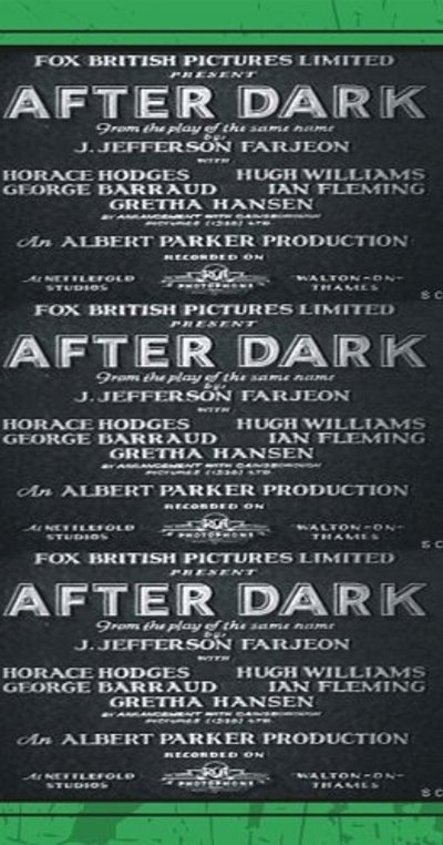 After Dark Poster