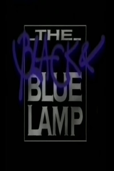 The Black and Blue Lamp Poster