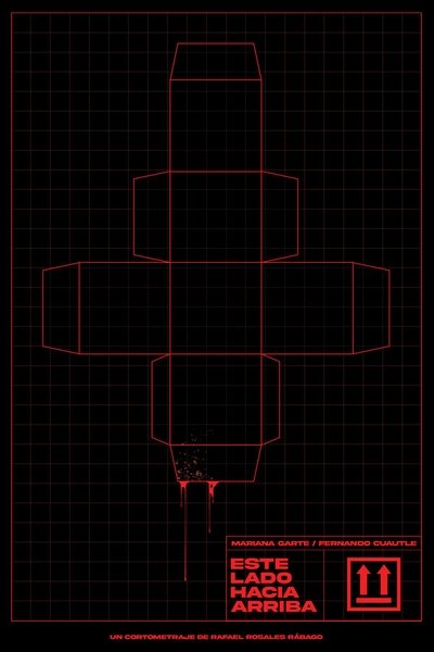 Este lado hacia arriba Poster