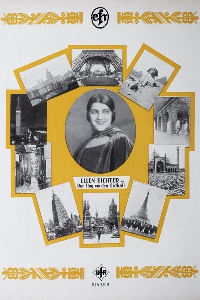 Flight Around the World Poster