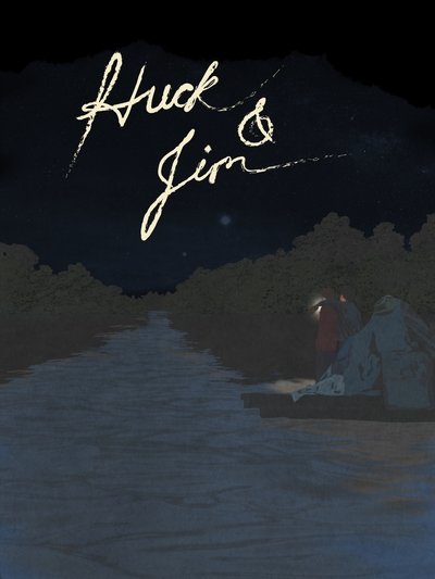 Huck & Jim Poster