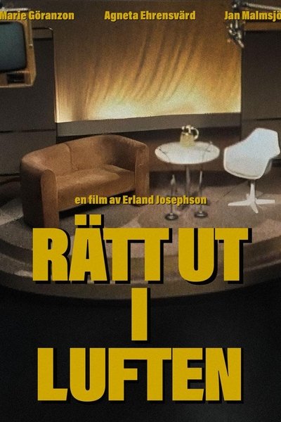 Rätt ut i luften Poster