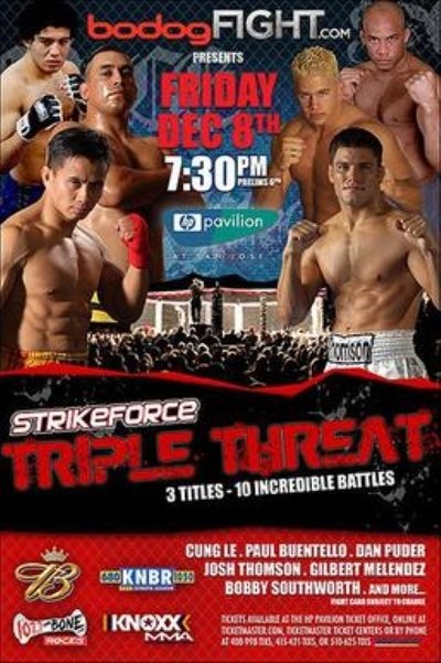 Strikeforce: Triple Threat Poster
