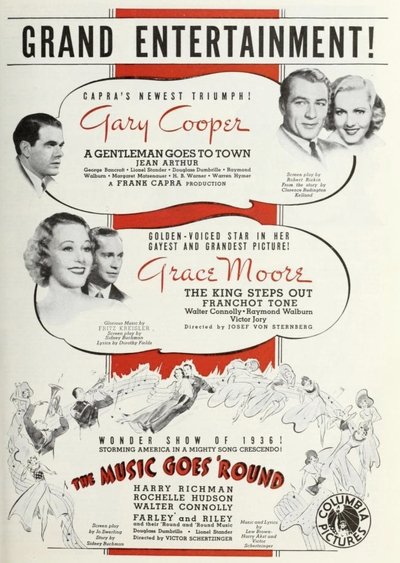 The Music Goes 'Round Poster