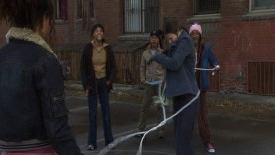 Saltar a la comba por parejas poster