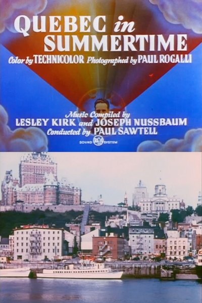 Quebec in Summertime Poster