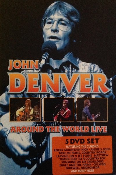 John Denver - Around The World Live Poster