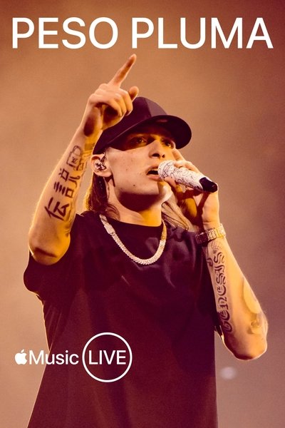 Poster for the movie Apple Music Live: Peso Pluma