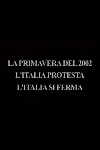 The Spring of 2002 - Italy Protests, Italy Stops