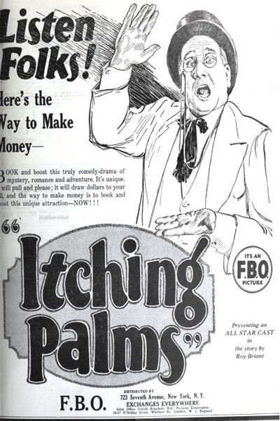 movie poster for Itching Palms