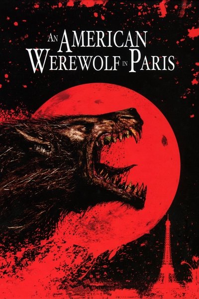 Poster for the movie An American Werewolf in Paris