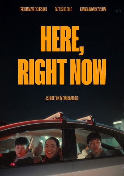 Poster do Filme Here, Right Now